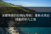 深藏情感的91网址导航：重新点亮旧线索的非凡之旅